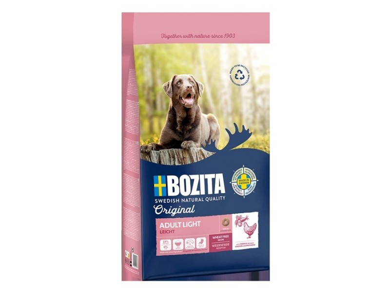 BOZITA Original Adult Light Chicken - dry dog food - 12kg DLPBZTKAS0007 – BOZITA Храна за кучета