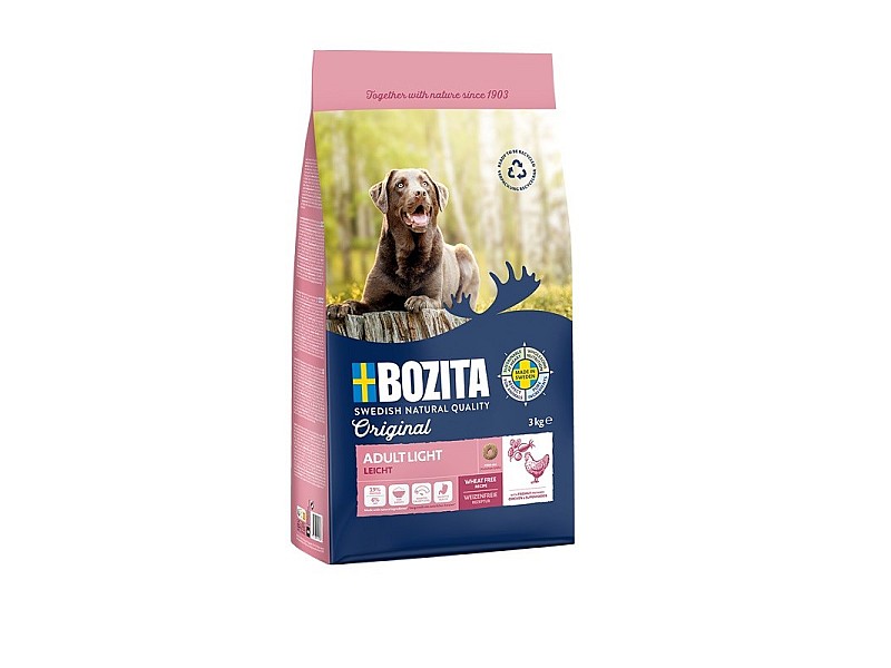 BOZITA Original Adult Light Chicken - dry dog food - 12kg DLSBZTZWI0047 – BOZITA Храна за кучета
