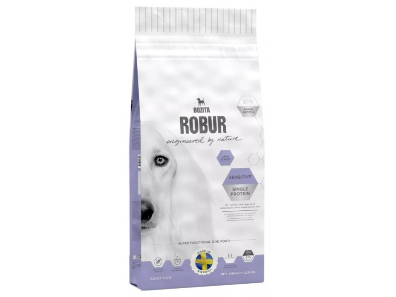BOZITA Robur Sensitive Single Protein Lamb and Rice - dry dog food - 3kg DLSBZTZWI0029 – BOZITA Храна за кучета