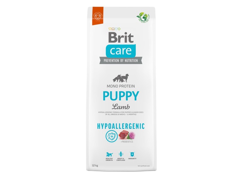 BRIT Care Hypoallergenic Puppy Lamb  - dry dog food - 12 kg 100-172213 – Brit Храна за кучета