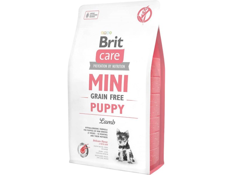 BRIT Care Mini Grain-Free Puppy Lamb - dry dog food - 7 kg DLPRITKAS0093 – Brit Храна за кучета