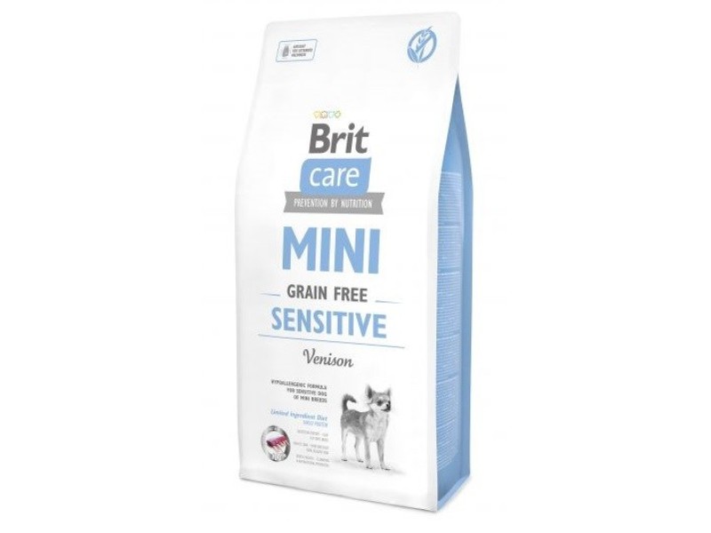 BRIT Care Mini Sensitive Venison - dry dog food - 7 kg DLPRITKAS0002 – Brit Храна за кучета