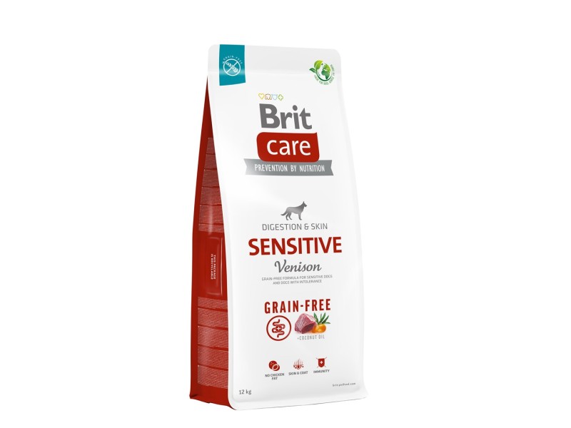 BRIT Care Sensitive Venison - dry dog food - 12 kg 100-172210 – Brit Храна за кучета