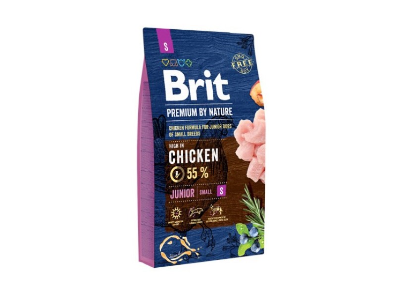 BRIT Premium by Nature S Junior - dry dog food - 8 kg DLPRITKAS0074 – Brit Храна за кучета