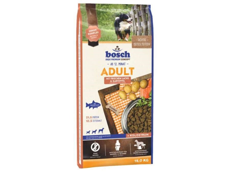 Bosch 09030 Adult Salmon Potato  15 kg DLZBOCKSP0004 – BOSCH Храна за кучета