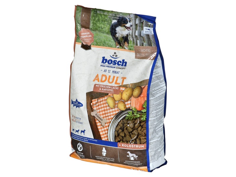Bosch 09030 Adult Salmon Potato  3 kg DLZBOCKAR0051 – BOSCH Храна за кучета