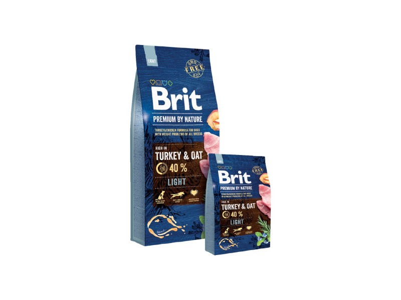 Brit Premium by Nature Light - dry dog food - Apple, Chicken, Corn, Turkey 15 kg AMABEZKAR3551 – Brit Храна за кучета