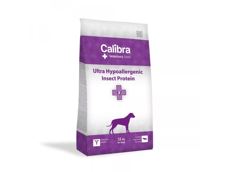 CALIBRA Veterinary Diets Dog Ultra-Hypoallergenic Insect - dry dog food - 12kg DLPCIBKAS0001 – Calibra Храна за кучета