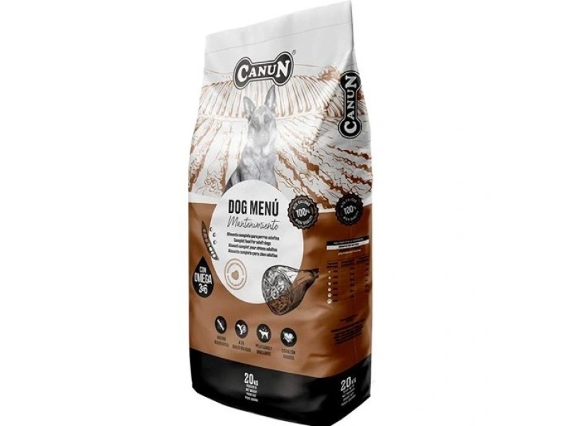 CANUN Dog Menu - dry dog food - 20 kg DLPCAUKAS0001 – Canun Храна за кучета