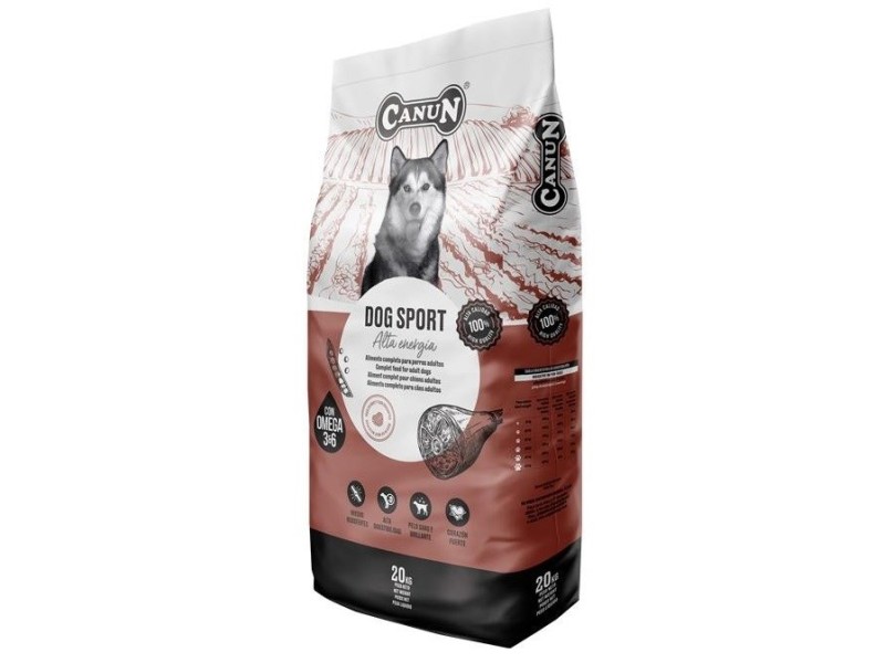 CANUN Dog Sport Beef - dry dog food - 20 kg DLPCAUKAS0002 – Canun Храна за кучета