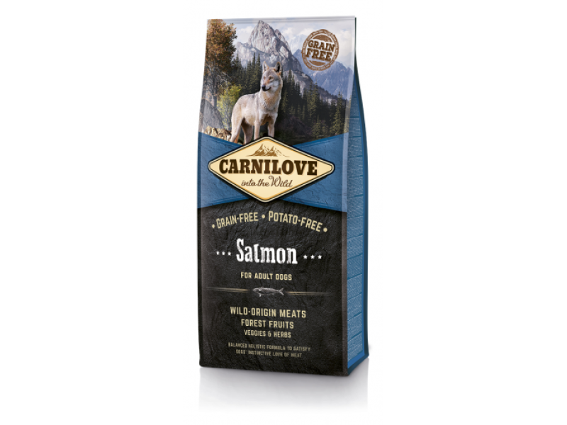 CARNILOVE Adult Salmon - dry dog food - 12 kg CARNILOVE Adult Salmon - dry dog food - 12 kg 110-150819 – CARNILOVE Храна за кучета