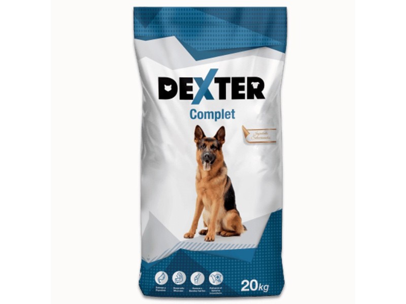 DEXTER Complete for large breeds - dry dog food - 20kg DLPHRKKAS0011 – HURTOWNIA KARM Храна за кучета