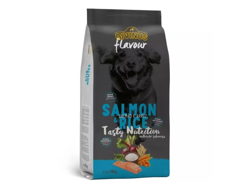 DIVINUS Flavour Salmon with Rice - Dry Dog Food - 18 kg DLPDVIKAS0007 – DIVINUS Храна за кучета