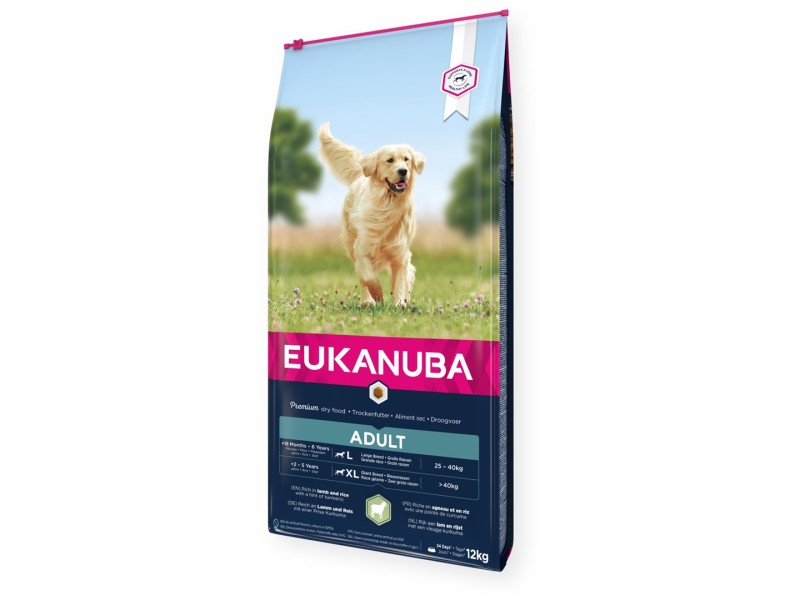 Dog food Eukanuba Large Breed Lamb Rice 12 kg DLZEUKKSP0070 – EUKANUBA Храна за кучета