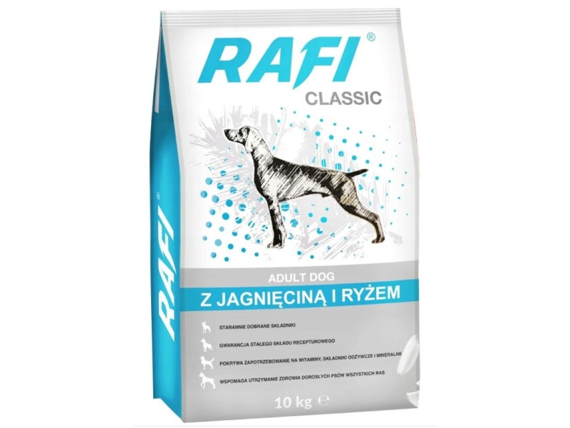 Dolina Noteci Rafi with lamb - Dry dog food 10 kg classic jag i ryż – DOLINA NOTECI Храна за кучета