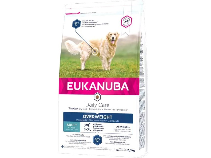 EUKANUBA Daily Care Overweight - 12kg DLZEUKKSP0091 – EUKANUBA Храна за кучета