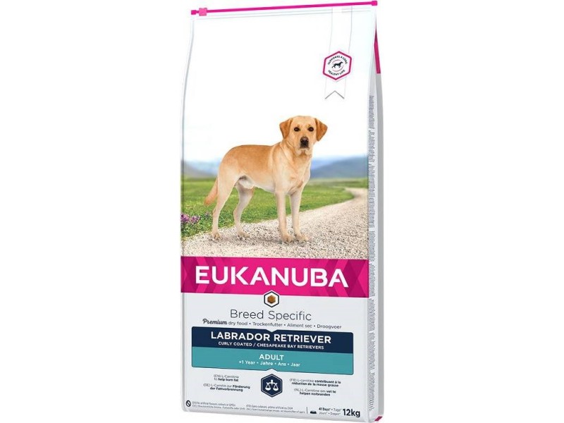 EUKANUBA Labrador Retriever Adult - dry dog food - 12 kg AMABEZKAR3004 – EUKANUBA Храна за кучета