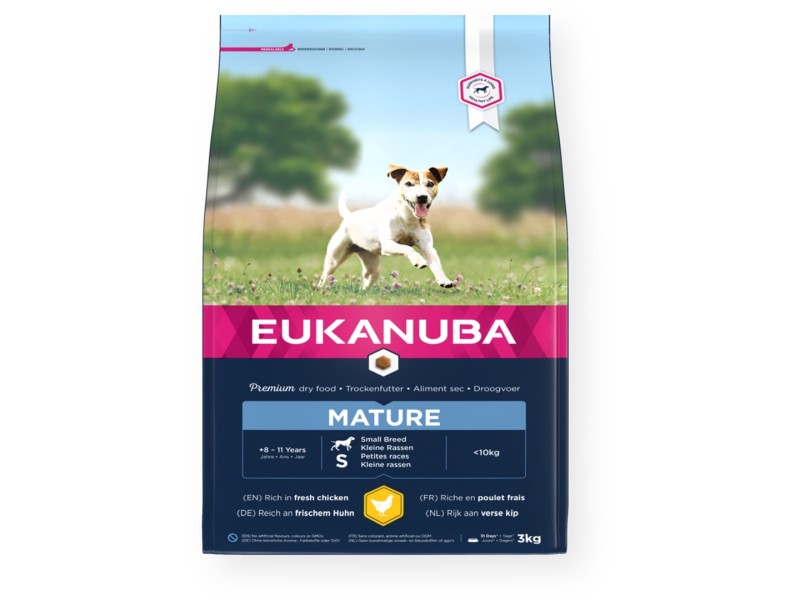 Eukanuba MATURE 3 kg Adult Chicken 8710255121000 – EUKANUBA Храна за кучета