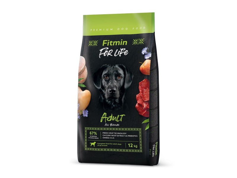 FITMIN For Life Adult All breeds - dry dog food - 12 kg DLPFIMKAS0005 – FITMIN Храна за кучета