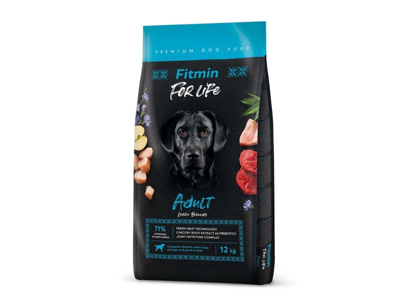 FITMIN For Life Adult large breed - dry dog food - 12 kg DLPFIMKAS0003 – FITMIN Храна за кучета