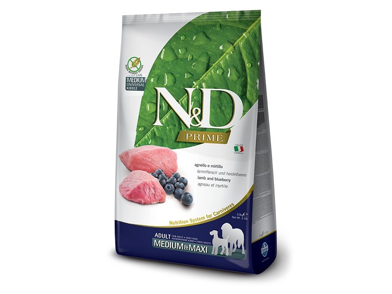 Farmina Pet Food LAMB & BLUEBERRY ADULT MEDIUM & MAXI PND1200035 – Farmina Храна за кучета
