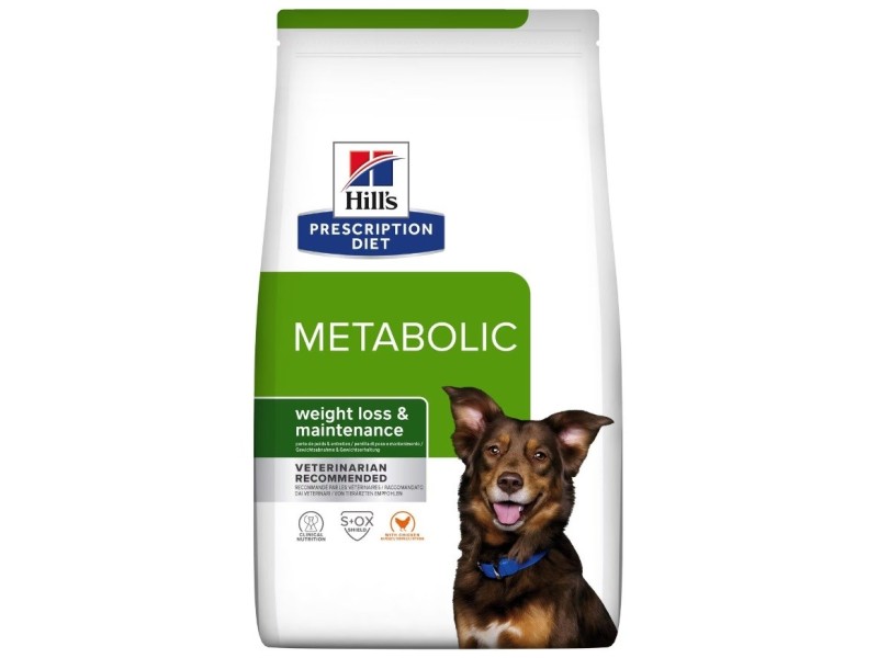 HILLS PRESCRIPTION DIET Canine Metabolic Dry dog food Chicken 12 kg HILLS PRESCRIPTION DIET Canine Metabolic Dry dog food Chicken 12 kg AMABEZKAR3481 – Hills Храна за кучета