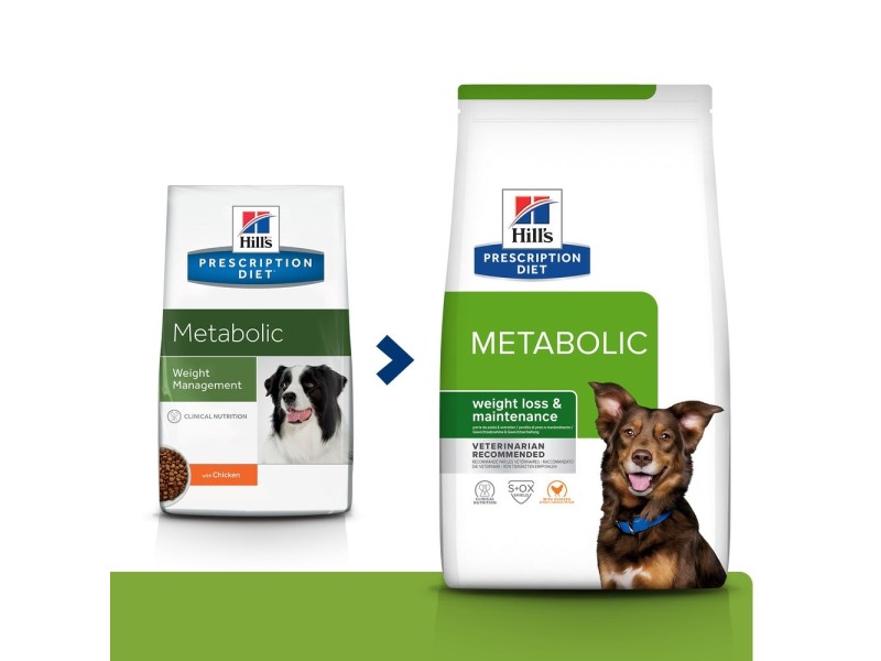 HILLS PRESCRIPTION DIET Canine Metabolic Dry dog food Chicken 12 kg HILLS PRESCRIPTION DIET Canine Metabolic Dry dog food Chicken 12 kg AMABEZKAR3481 – Hills Храна за кучета