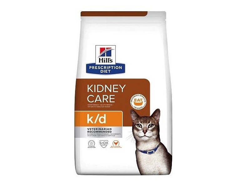 HILLS PRESCRIPTION DIET Feline k/d Kidney Care Dry cat food Chicken 3 kg DLZHLSKSP0105 – Hills Храна за кучета