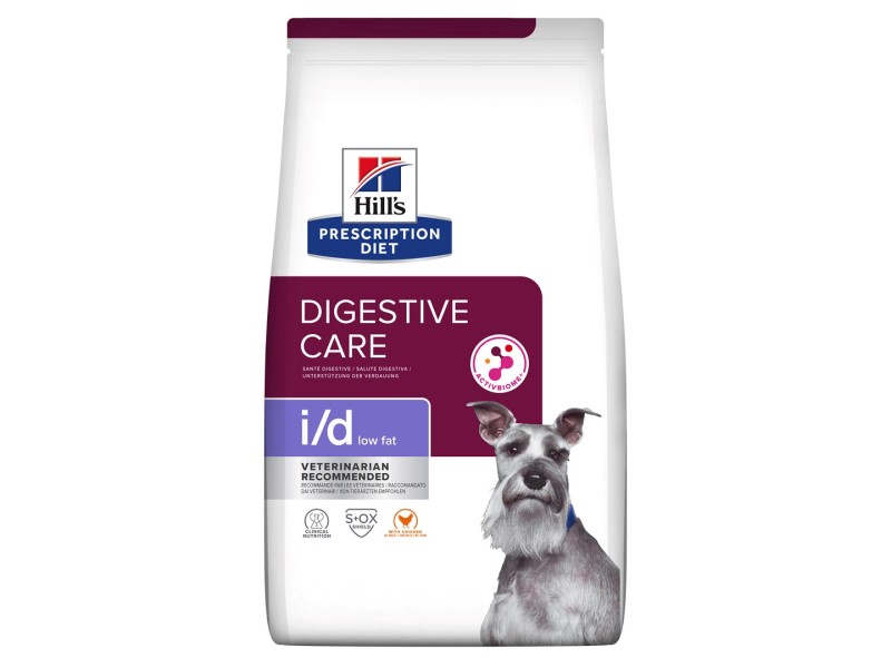 HILLS Prescription Diet Low Fat i/d Canine - dry dog food - 1,5kg DLZHLSKSP0055 – Hills Храна за кучета