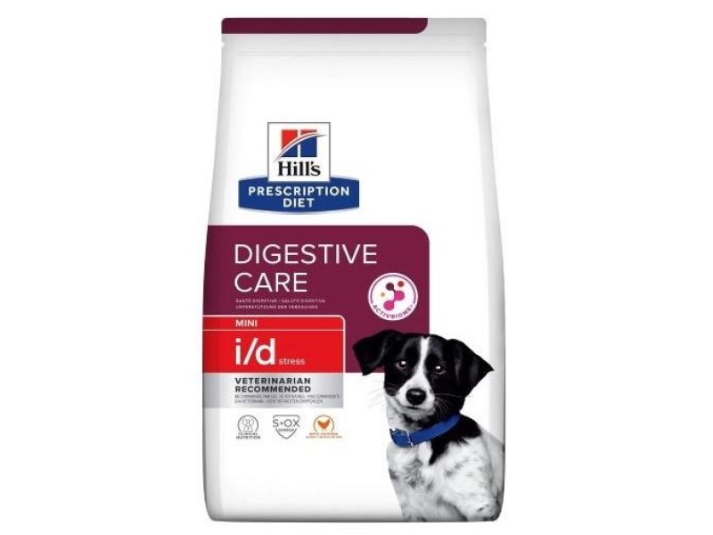 HILLS Prescription Diet Mini i/d Stress Canine - dry dog food - 1 kg DLZHLSKSP0101 – Hills Храна за кучета