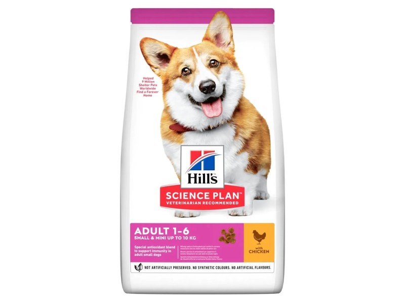 HILLS Science Plan Adult Small & Mini - dry dog food - 6 kg DLPHLSKAS0003 – Hills Храна за кучета
