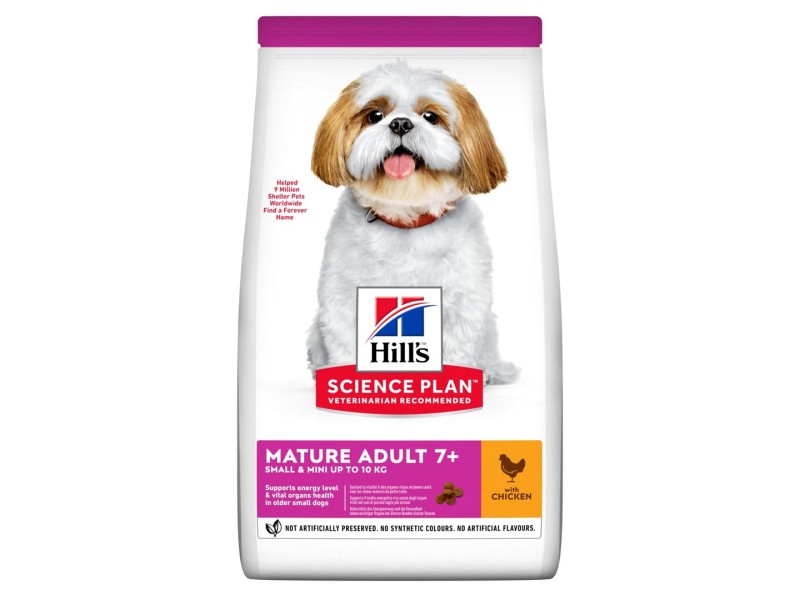 HILLS Science Plan Mature Adult Small & Mini - dry dog food - 1,5 kg DLPHLSKAS0023 – Hills Храна за кучета