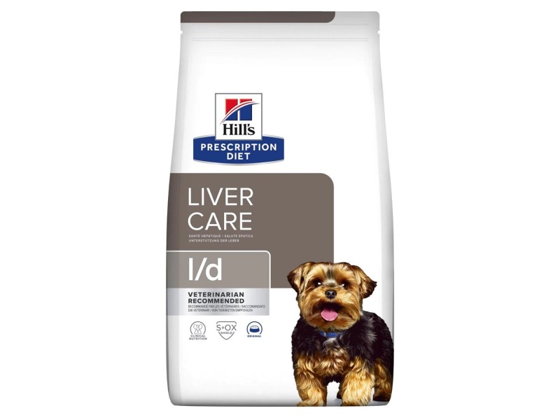 HILLs PD Canine Liver Care l/d - dry dog food - 1,5 kg HILLs PD Canine Liver Care l/d - dry dog food - 1,5 kg DLZHLSKSP0110 – Hills Храна за кучета