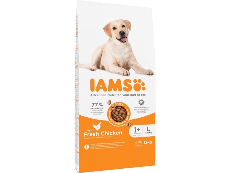 IAMS for Vitality Adult Large Breed - dry dog ​​food - 12 kg DLPIAMKAS0003 – IAMS Храна за кучета