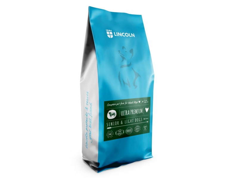 LINCOLN Ultra premium Senior  Beef with rice - dry dog food - 12kg DLPLNLKAS0001 –  Храна за кучета