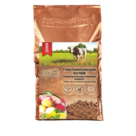 O'CANIS Beef with millet, potatoes, and red beet - dry dog food - 6kg