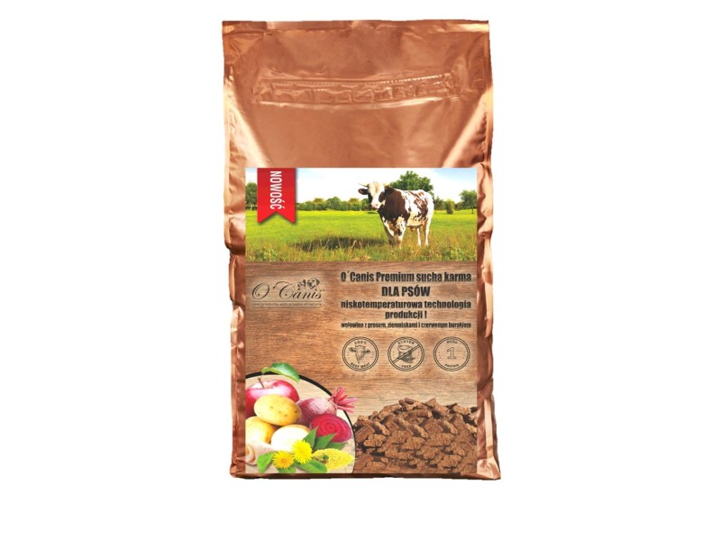 OCANIS Beef with millet, potatoes, and red beet - dry dog food - 6kg DLPOCAKAS0004 – OCanis Храна за кучета