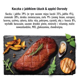 PAKA ZWIERZAKA Duck with apple M - dry dog food - 1,5kg