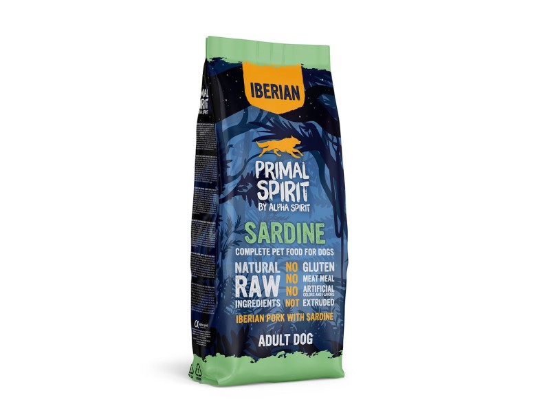 PRIMAL SPIRIT Iberian Sardine - dry dog food - 12 kg DLPPR2KAS0001 –  Храна за кучета