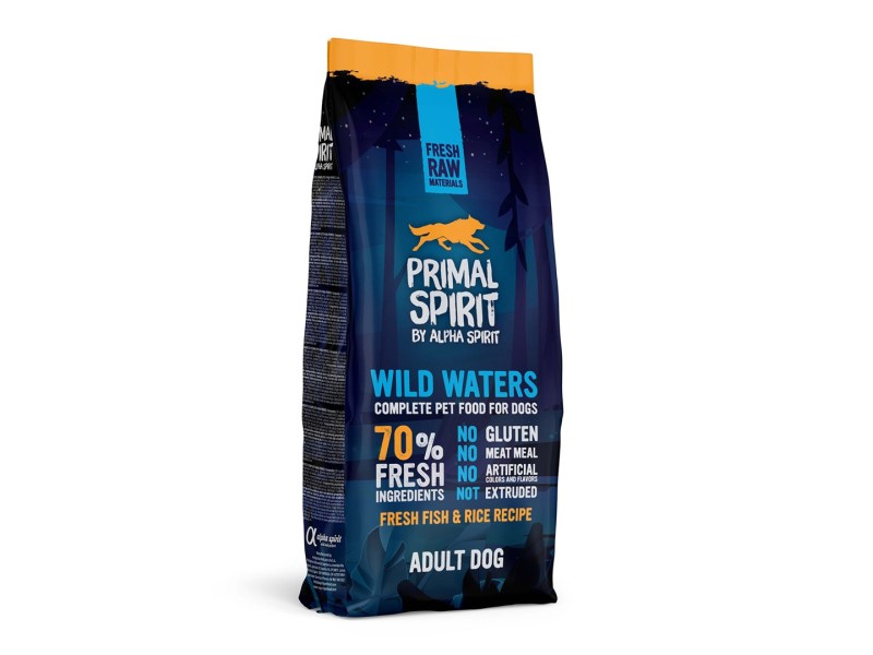 PRIMAL SPIRIT Wild Waters - dry dog food - 12 kg DLPPR2KAS0003 –  Храна за кучета