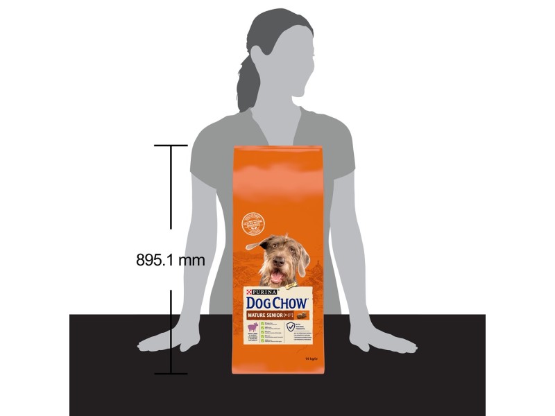 PURINA Dog Chow Mature Senior with lamb - dry dog food - 14 kg DLZPUIKSP0107 – PURINA NESTLE Храна за кучета