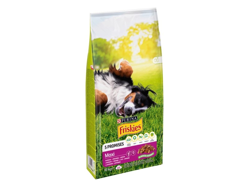 PURINA Friskies Maxi Dog Beef - Dry Dog Food - 10 kg DLPPUIKAS0007 – PURINA NESTLE Храна за кучета