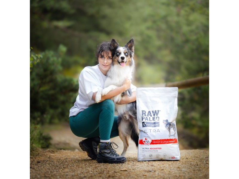 RAW PALEO Ultra Medium&Large Adult Beef - dry dog ​​food - 2 kg DLPVEEKAS0007 – VetExpert Храна за кучета