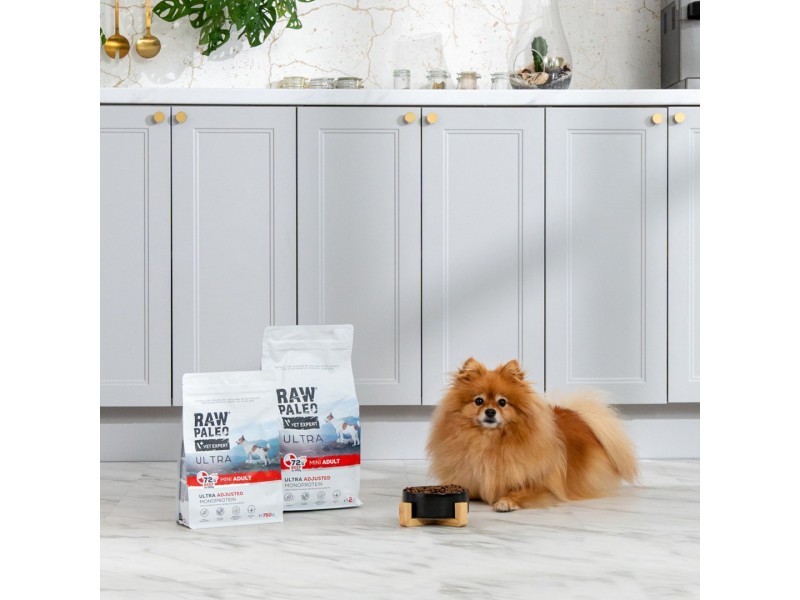 RAW PALEO Ultra Mini Adult Beef - dry dog food - 2 kg RAW PALEO Ultra Mini Adult Beef - dry dog food - 2 kg DLPVEEKAS0001 – VetExpert Храна за кучета