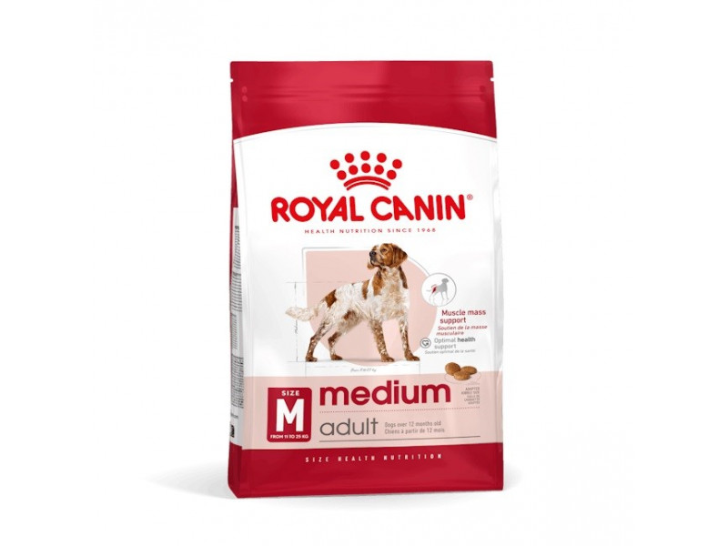 ROYAL CANIN Adult Medium - dry dog food - 4kg ROYAL CANIN Adult Medium - dry dog food - 4kg
