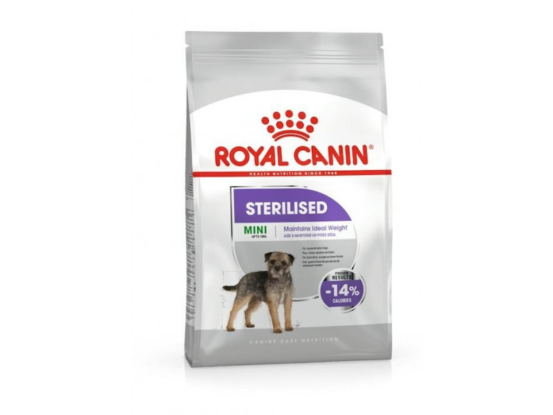 ROYAL CANIN Mini Sterilised - dry food for adult dogs, small breeds, after sterilisation - 1kg ROYAL CANIN Mini Sterilised - dry food for adult dogs, small breeds, after sterilisation - 1kg