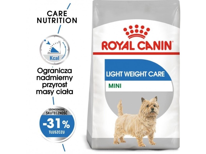 Royal Canin CCN MINI LIGHT WEIGHT CARE - dry food for adult dogs - 3kg DLZROYKSP0001 – Royal Canin Храна за кучета