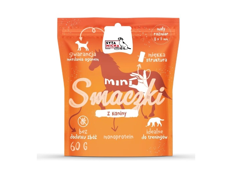 SYTA MICHA Mini treats Mix - dog treat - 1 x 60g DLSSMHZWI0001 – SYTA MICHA Храна за кучета