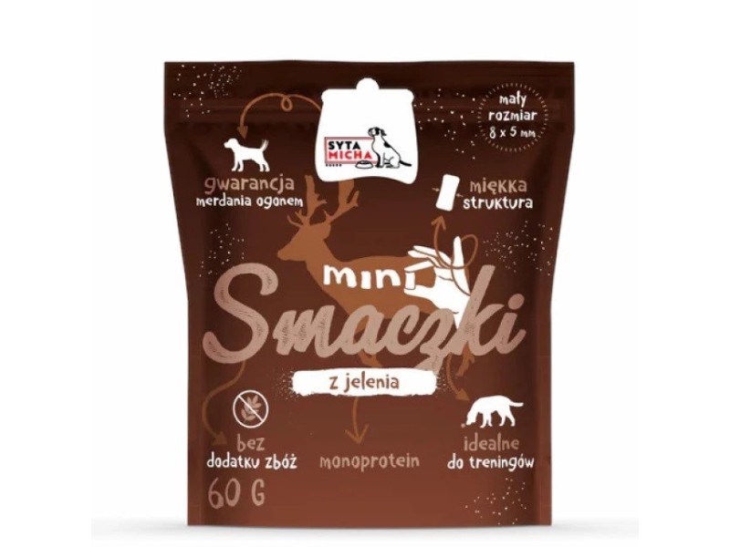 SYTA MICHA Mini treats Mix - dog treat - 1 x 60g DLSSMHZWI0001 – SYTA MICHA Храна за кучета