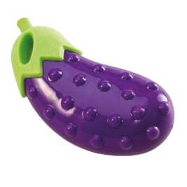 ARQUIVET Eggplant  with squeaker - Dog toy - 14cm
